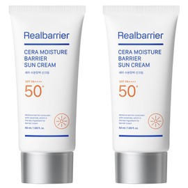 Real Barrier Cera Moisture Barrier Sunscreen SPF50+ PA++++, 50ml, 2-Pack