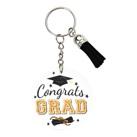 Graduation Gifts for Teachers Students Graduate Gifts for Son Daughter Graduation Presents for Best Friend Congrats Grad Keychain for Women Men Graduates Student Congrats Grad Gift Ideas