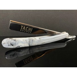 Tachi FREE 5BLADES + CLASSIC STAINLESS STEEL STRAIGHT EDGE BARBER RAZOR SALON SHAVETTE