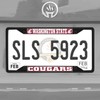 FANMATS 31290 Washington State Cougars Metal License Plate Frame Black