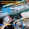 AC R134A R1234YF Refrigerant Recharge Hose Kit, AC R134a 1234yf