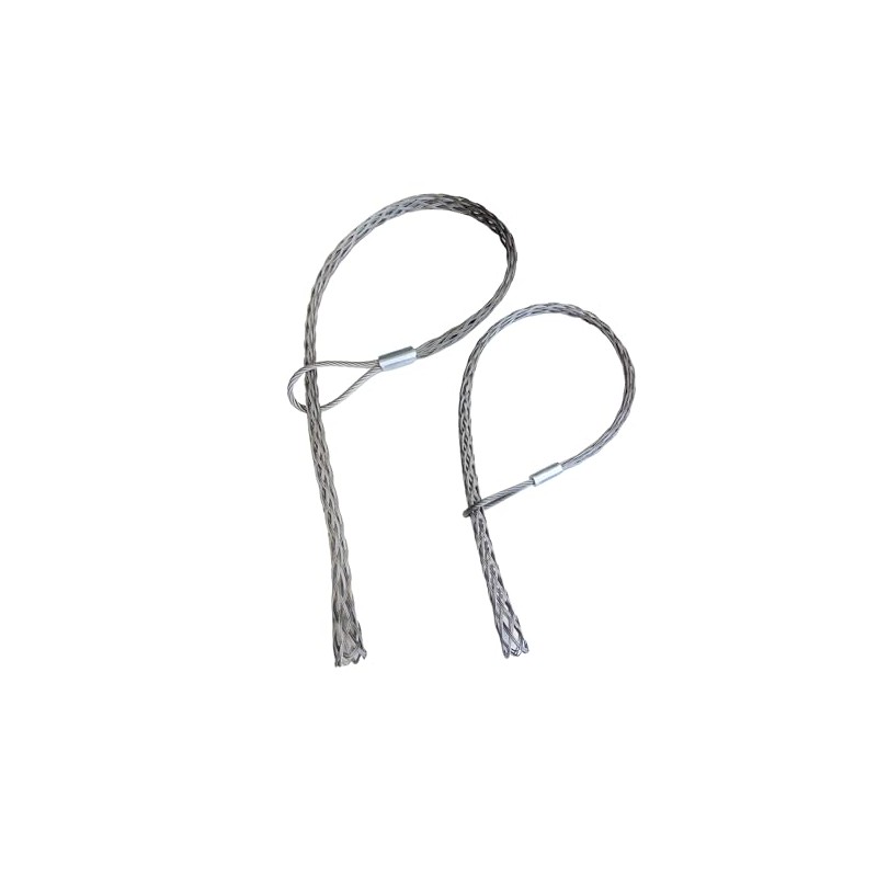 2-Piece Cable Pulling Sock Set, 304 Stainless Steel Wire Mesh