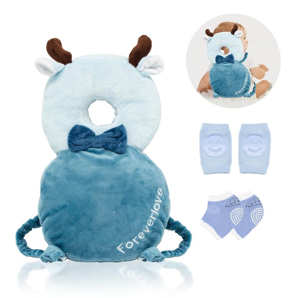 HDKAJL Baby Head Protection Backpack, Baby Head Protection Backpack, Adjustable