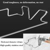 Trash Bag Holder for Cupboards Kitchen Cabinet Door, Stainless Steel