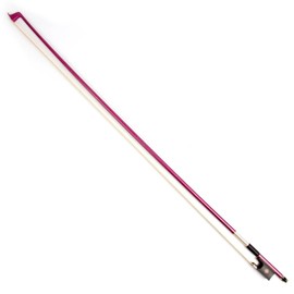 Kmise Carbon Fiber Violin Bows: Lightweight Violin Bow 4/4, Anti-Deformation Full Size Fiddle Bow, Ultra-Stretchy Horse Hair, Gift for Professional, Beginner, Adults, Kids Violins Practice (Purple)