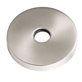 Demeras forcircleShower Arm Escutcheon Plate ,Large Shower Arm Flange Large Diameter Stainless Steel for Replacement(Brushed)