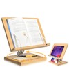 Nsdmakdt Book Stand 360 Degree, Adjustable Book Holder with 360°