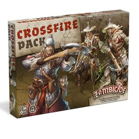 CMON Zombicide White Death: Crossfire Pack - Añade nuevos Guardias y Zombis a Tus Juegos Juego de Estrategia cooperativa con miniaturas de Mesa, de 14 años, de 1 a 6 Jugadores, de 1 Hora de Juego,