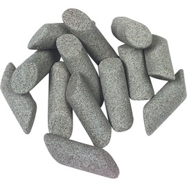 Raytech 41-328 Polyhedrons Ceramic Media, 90 lbs/cu ft Density, 3/8" Size, 20lbs Weight