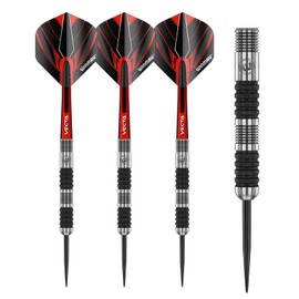 WINMAU Mark Webster 23 Gram Tungsten Darts with Prism Flights and Vecta Shafts (Stems)