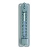 TFA Dostmann Analoges Innen-Außen-Thermometer NOVELLI DESIGN, 12.2001.54, aus Metall, wetterfest,