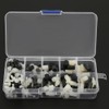 300pcs White and Black Nylon M3 Hex Standoff with M3