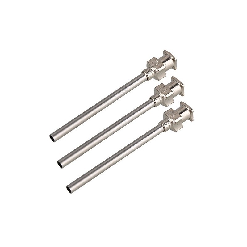 12pcs 1.5" 12Ga Stainless Steel Dispenser Dispensing Blunt Needle Tips