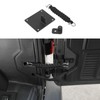 CheroCar for Jeep Wrangler JL JLU Accessories Tailgate Check Tailgate