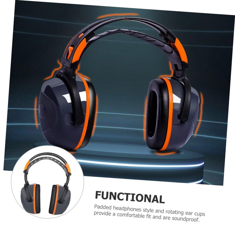 Kisangel Ear Protection Earmuffs for Drum Practice Comfortable Noise Cancelling
