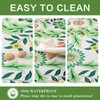UMINEUX Outdoor Tablecloth with Umbrella Hole and Zipper, Spring/Summer Waterproof