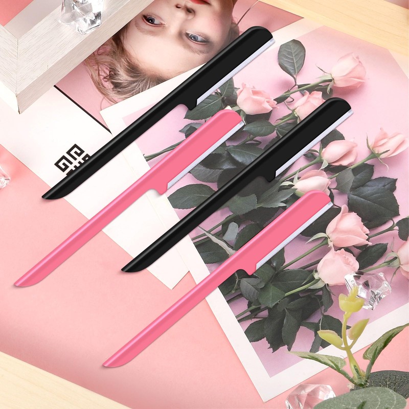 10 Pieces Eyebrow Razor for Women Facial Shaver Razor Brow