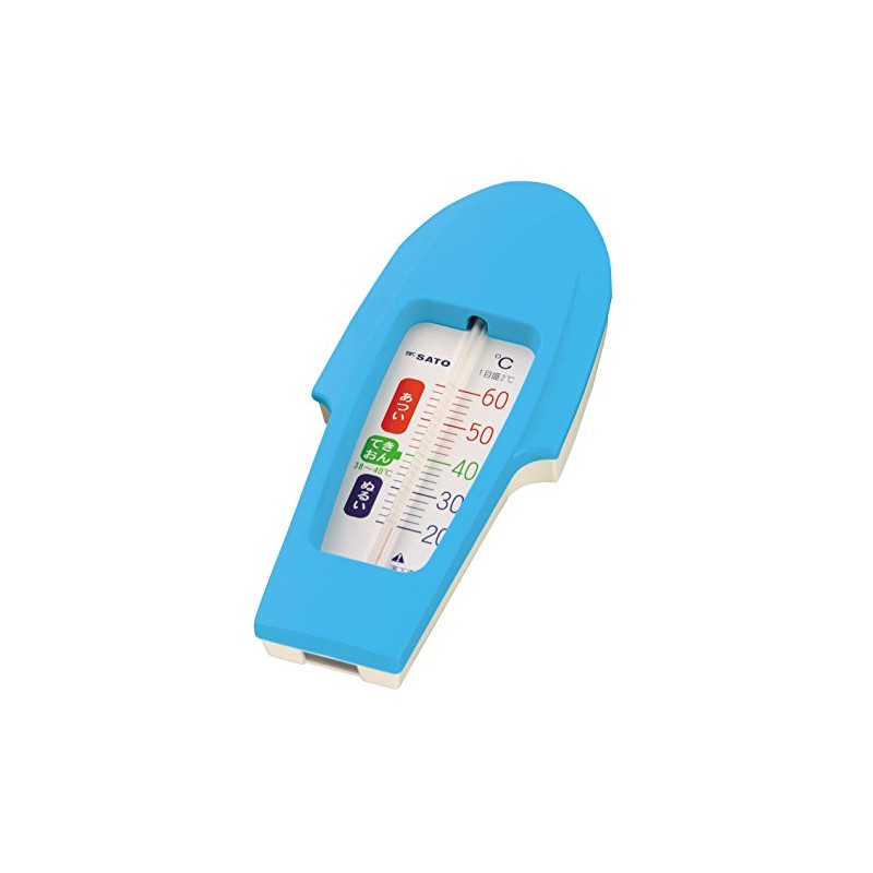ピップベビー 舟形湯温計 ブルー
