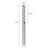 SpeTool 1/4 Shank Carbide End Mill For Aluminum Cut (3