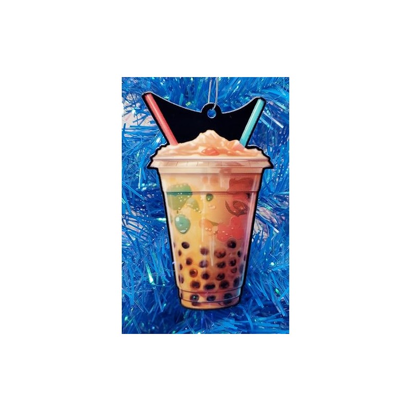 Boba Drink Christmas Ornament (B19)