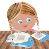 Headu - Tactile Animals Montessori Puzzle 1-4 Jahre, Mehrfarbig, IT20188