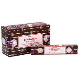 ETHNICITI Satya Nag Champa Genuine Cinnamon 15g Incense Sticks 1 Pack (Cinnamon)