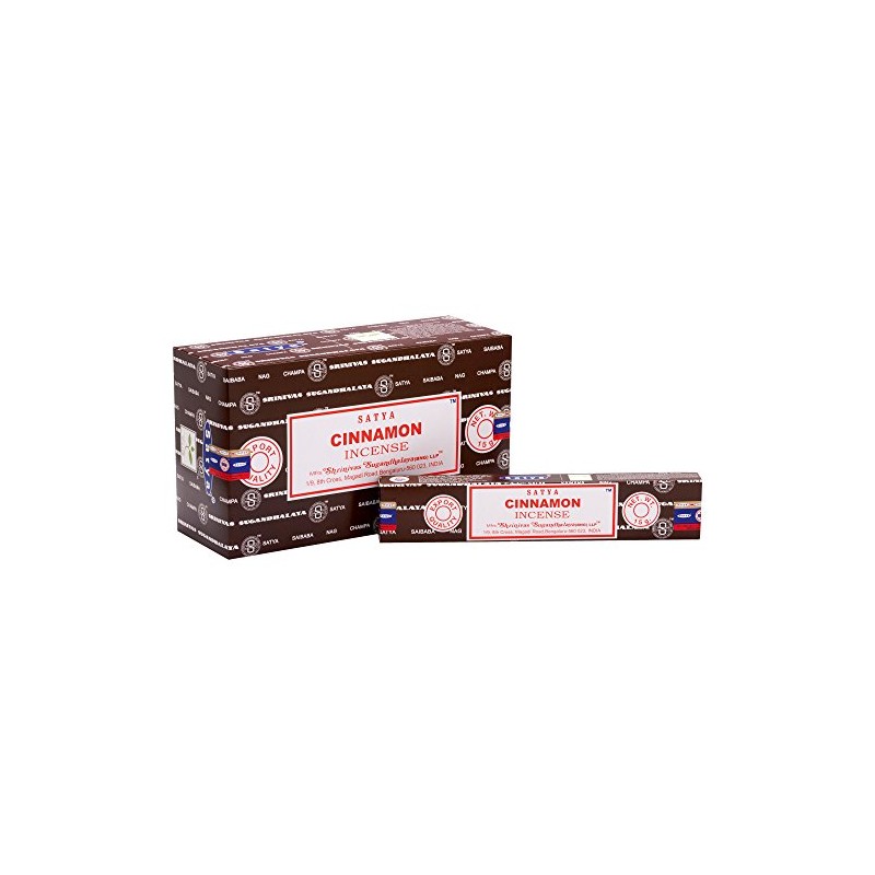 ETHNICITI Satya Nag Champa Genuine Cinnamon 15g Incense Sticks 1