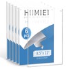 HIIMIEI Acrylic Sign Holder 8.5 x 11 Wall Mount with