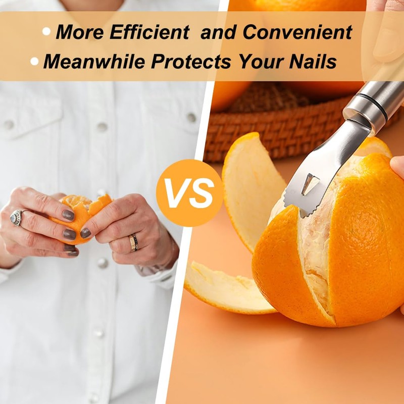 Orange Peelers Orange Peeler Tool Citrus Peeler Stainless Steel Slicer