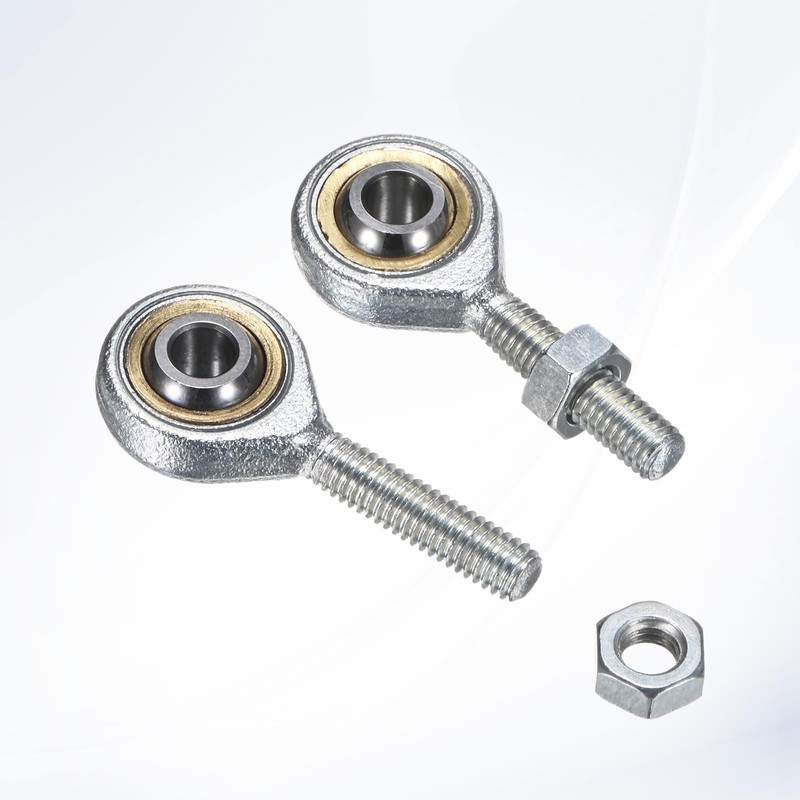 M METERXITY 4-Pack POSA6 Rod End Bearing, M6x1.0 Left Thread