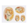 4 x 'Turkish Cat Portrait' Temporary Tattoos - Water Resistant,