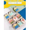 Refoiner Eraser, Elementary School Kneaded Eraser, Bald Uncle Eraser, Stationery,
