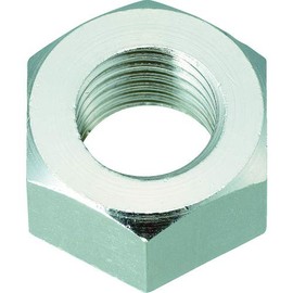 TRUSCO B93-0003 Hex Nuts, 1 Type, Brass Nickel, M3 x 0.5, 160 Pieces