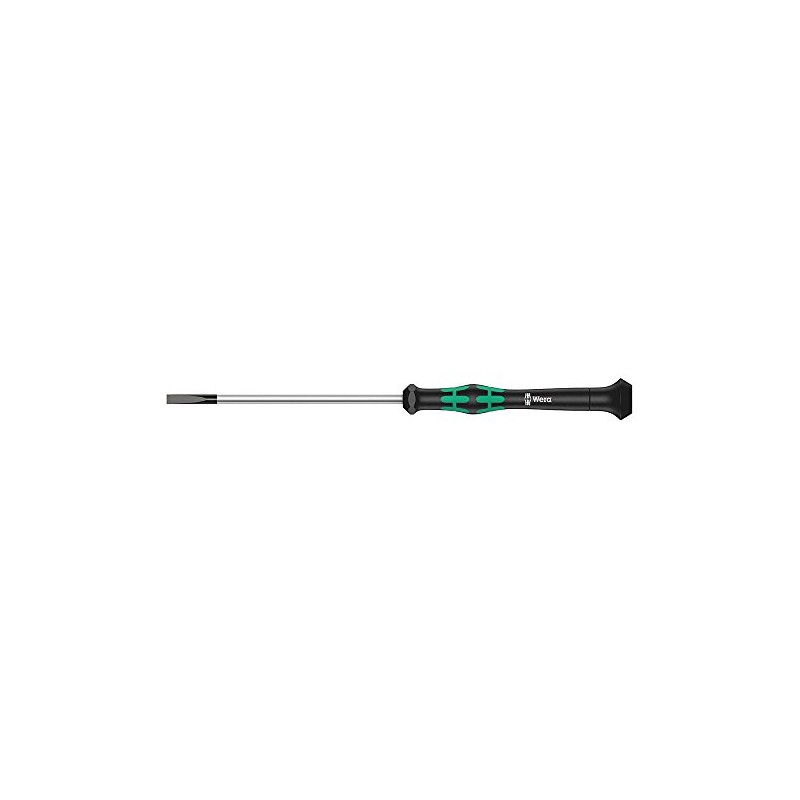 Wera 05118003001 Kraftform Micro 2035 Destornillador de precisión ranurado, cabeza