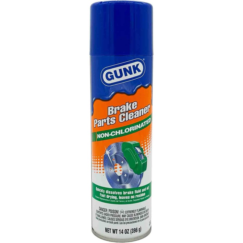 GUNK M705-12PK Non-Chlorinated Brake Cleaner - 14 oz., (Case of