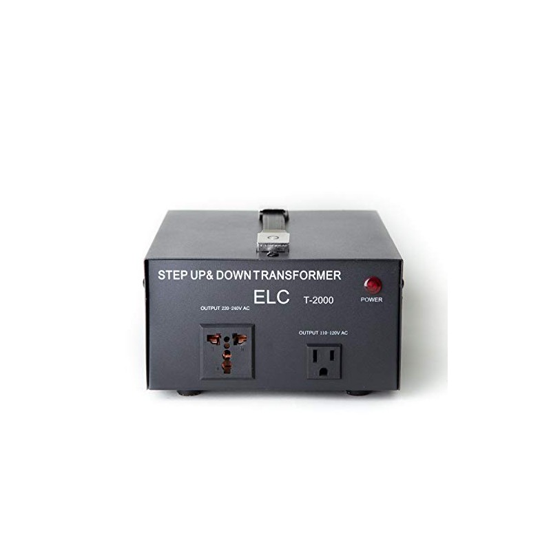 ELC T Series 2000 Watt Voltage Converter Transformer - Step