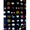 Kids Cotton Drawstring Gym/Swim/Shoe Bag - All at Sea