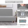 Easy-Going 100% Waterproof Futon Cover, Dual Waterproof Couch Cover for