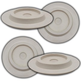 4-ct Machinery Moving Sliders, Compare to Heavy Equipment Machine Moving Dolly, Skates, Rollers (Multi-Directional for Leveling Pads)