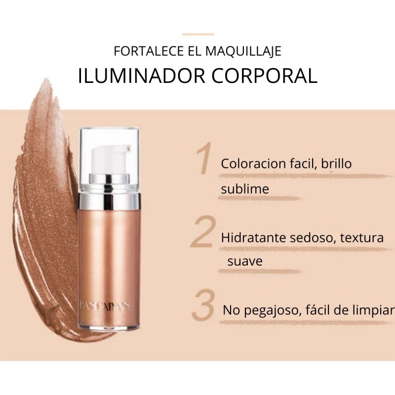 Base Maquillaje Cobertura Polvo Estrellas Bronceador Coreano