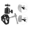 Metal Adjustable Video Camera Large Super Clamp Ballhead Hot Shoe