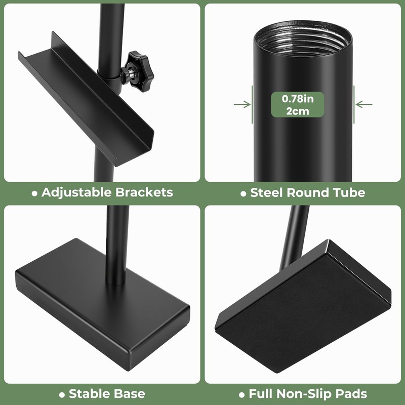 Rofio Adjustable Tabletop Easel Stand, Picture Easels for Display up