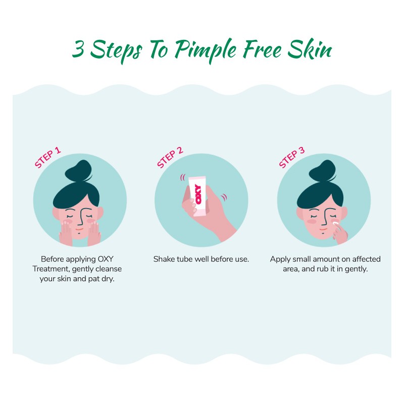 OXY 10 ACNE PIMPLE TREATMENT With Benzoyl Peroxide 10g (For