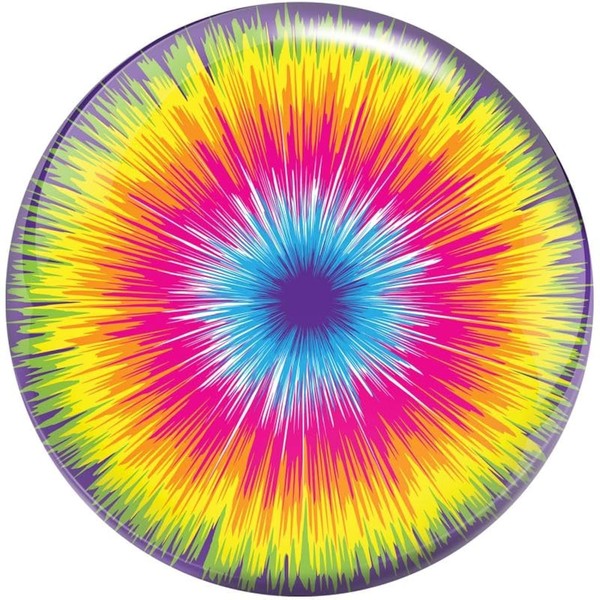 Brunswick Viz-a-Ball Bowling Ball (12lbs, Tie-Dye Burst)