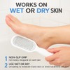 2 Pack Foot Scraper Callus Remover (Black & White), Premium