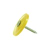 1" x 12GA Ring 304SS Plastic Cap Nails 100ct