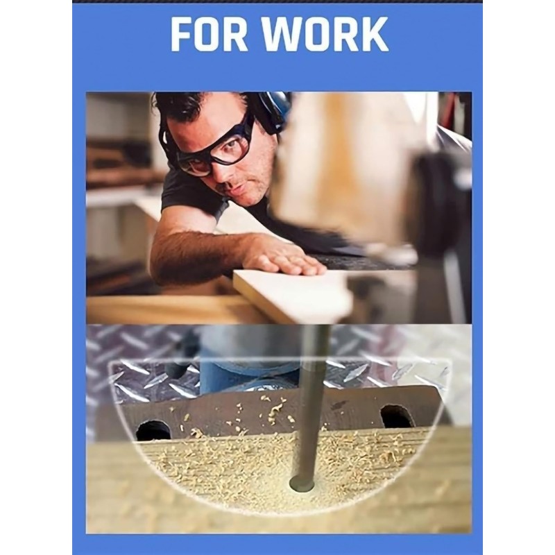 Hydrotac OPTX 20/20 Stick On Magnification Reusable Bifocal Lenses -