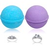 Ocean Breeze Lavender Bath Bombs Gift Set of 2 with