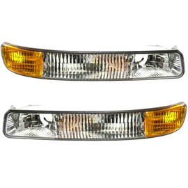 CarLights360: For 2001-2006 GMC Sierra 2500 HD Side Marker Light Driver And Passenger Side | Pair | DOT Certified | GM2520174 GM2521174 | 15199560, 15199561