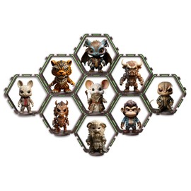 YODAR 9 PCS Riser Display Shelf for Funko POP Figures, Floating Shelves Display Ledge for Organizer and Decoration, Collectibles Display Stands Showcase, Glowing at night